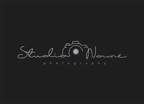 Photography Modern Camera Logo with Multiple Foil Colors for Studio ...