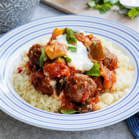 Moroccan meatballs with couscous | Healthy Recipe | WW Australia