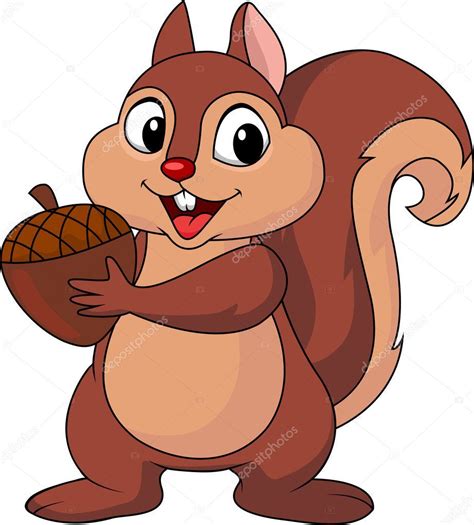 Resultado de imagen de DIBUJO ARDILLA | Squirrel clipart, Squirrel illustration, Cute squirrel