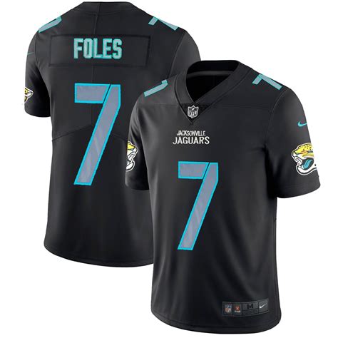 Men's Jacksonville Jaguars #7 Nick Foles Black Impact Limited Stitched NFL Jersey [NikeNFL ...