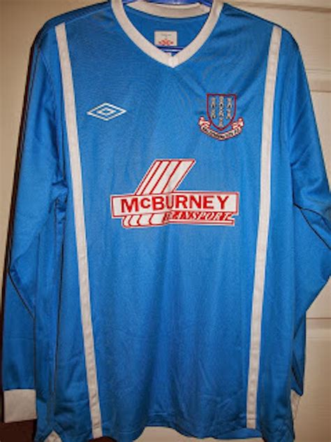 Ballymena United 2011-12 Home Kit