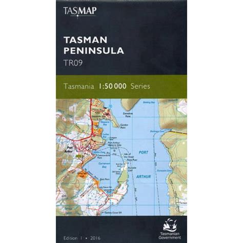 Tasman Peninsula Topographic Map