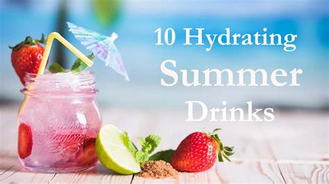 10 Healthy Hydrating Summer Drinks – NutritionFact.in