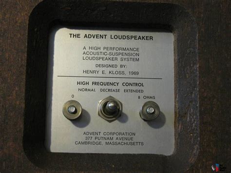 Vintage Original Large Advent Speakers Photo #1298208 - US Audio Mart