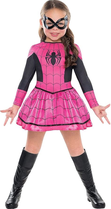 Suit Yourself Pink Spider-Girl Halloween Costume for Girls, 3-4T ...