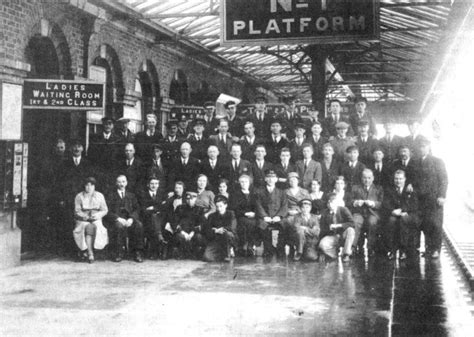 Portadown Station Staff - November 1935