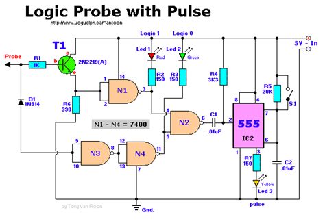 Ye Olde Transistor — A logic probe