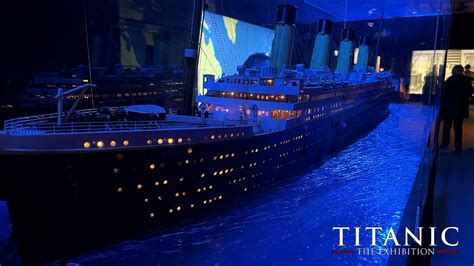The Titanic Exhibition London 3 Metre Model !!! - YouTube