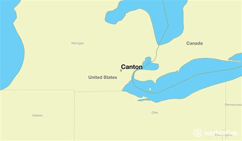 Canton Michigan Map - Zip Code Map