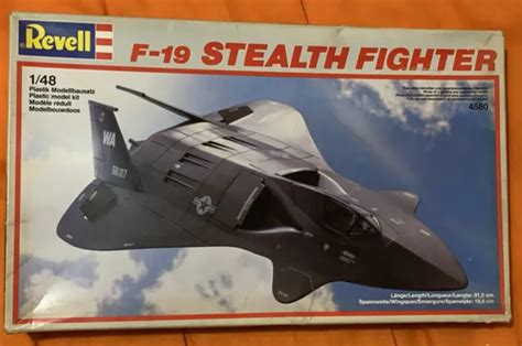 REVELL NO.04580 LOCKHEED F-19 Stealth Fighter Model Kit - Scale 1/48 ...