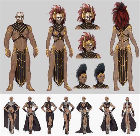 ArtStation - Conan Exiles costume concept art, Jenni Lambertsson | Character art, Conan exiles ...