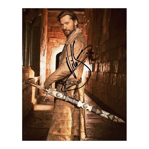 Signed Autograph COSTER-WALDAU Nikolaj (Game of Thrones)