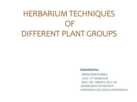 HERBARIUM TECHNIQUES.pptx