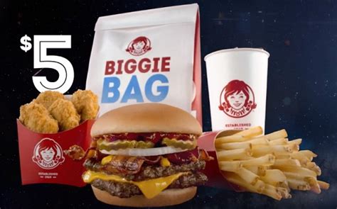 Wendy's $5 Biggie Bag Spacecraft Major Bag Alert Commercial Song