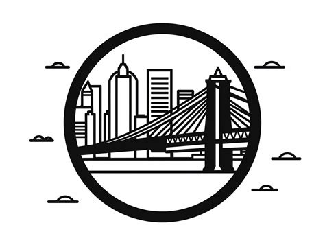 Brooklyn Bridge Coloring Page - Coloring Page