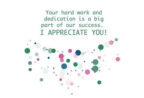 Digital Employee Appreciation card wishes, Pantone colors