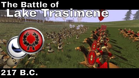 The Battle of Lake Trasimene (217 B.C.) Very Hard - Total War Historical Battles - YouTube