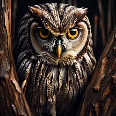 owl - AI Generated Artwork - NightCafe Creator