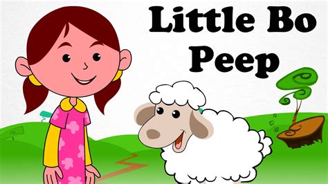 🐑 Little Bo Peep Has Lost Her Sheep | English Nursery Rhymes | HD 🐑 - YouTube