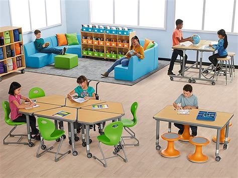 Classroom Furniture | Flexible Seating | Rugs | Tables | Lakeshore® | Flexible seating ...