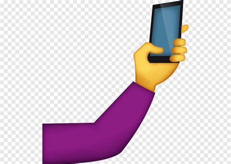 Emojipedia Selfie iPhone X, Emoji, purple, hand png | PNGEgg