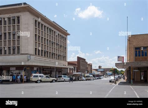 Louw Street, Bethlehem, Free State Province, Republic of South Africa Stock Photo - Alamy