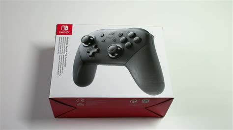 Nintendo Switch Pro Controller Unboxing - YouTube