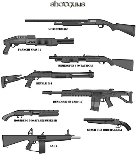 shotguns.jpg (1163×1329) | Krig | Pinterest