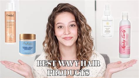 My Favorite Products For Wavy/Curly Hair!! - YouTube