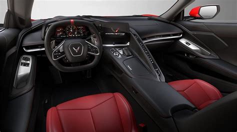 Motor Trend Reviews the 2020 Corvette Base 1LT Interior - Corvette: Sales, News & Lifestyle