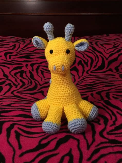 Crochet Giraffe Amigurumi Stuffed Animal - Etsy