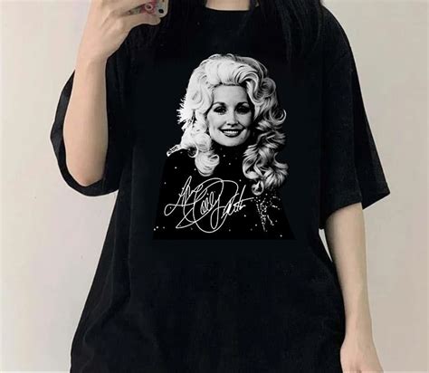 Dolly Parton Signature T-Shirt, Dolly Parton Vintage Shirt sold by ...