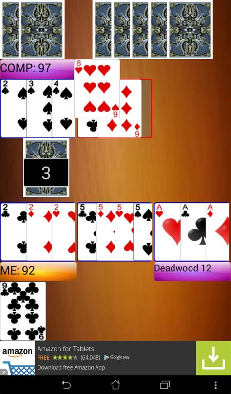 Gin Rummy Classic: Amazon.co.uk: Appstore for Android