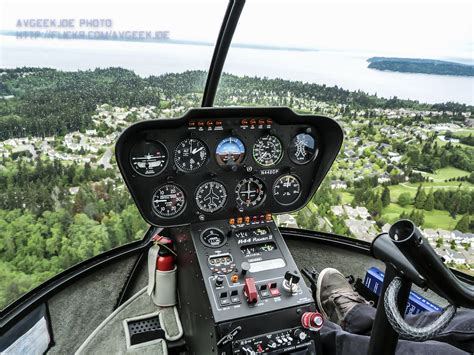 A Peek Into the Robinson R44 Raven II Cockpit... | I always … | Flickr