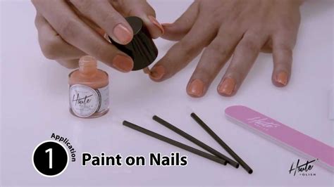 Applying Haute Polish One-Step Gel Manicure - YouTube