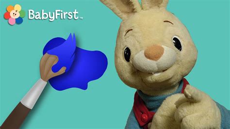 Blue | Learning Colors | Harry the Bunny | BabyFirstTV - YouTube