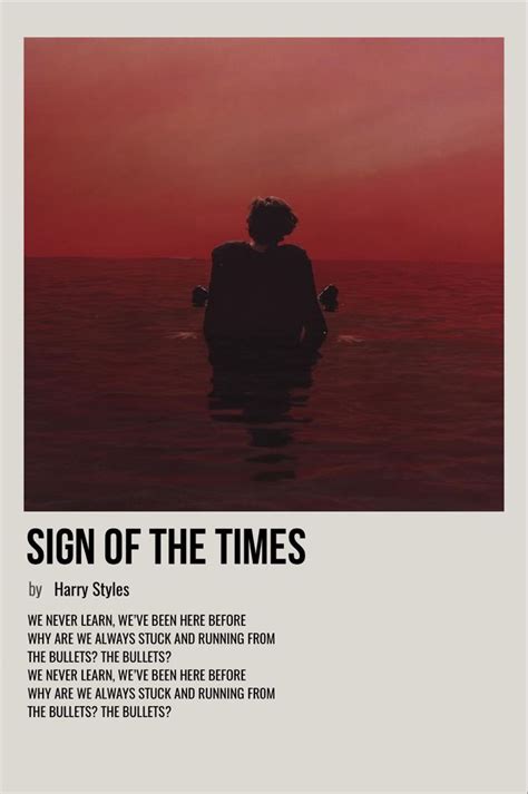 sign of the times | Vintage music posters, Music poster design, Harry styles poster