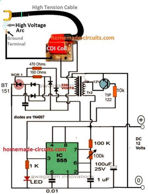 Circuit Diagram Electric Fence Energiser - Wiring Diagram and Schematics