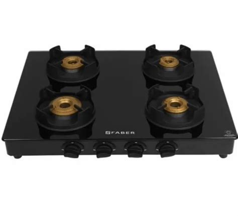 Faber Gas Stove, Glass, No of Burners: 4 Burner at Rs 10261/piece in New Delhi | ID: 26739062930