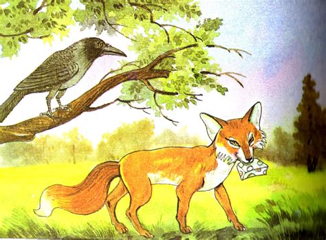 English Community: The Fox And The Crow