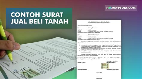 Contoh Surat Jual Beli Tanah Bermaterai + Format [Terbaru]