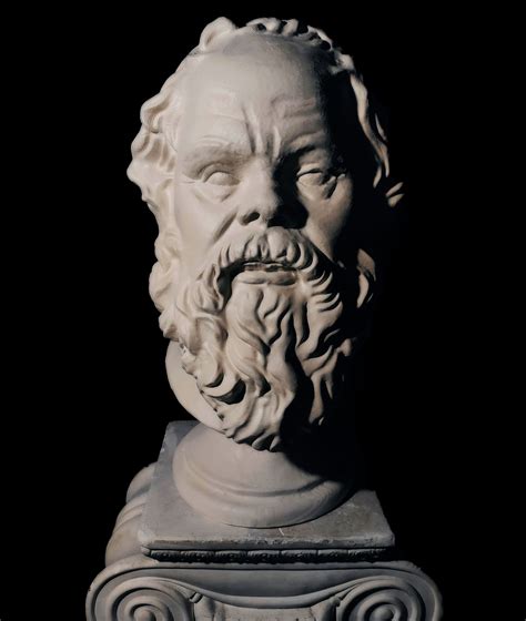 Portrait of Socrates. Roman artwork (1st century). Louvre. – Ancestral ...