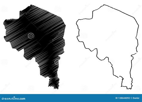 Kerman Province map vector stock vector. Illustration of abstract - 138644092