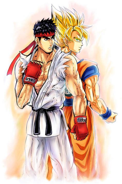 Ryu Vs Goku Remade by Penzoom on DeviantArt