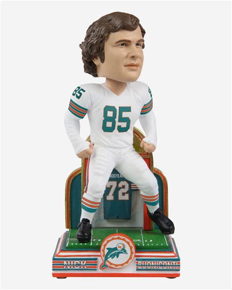 Nick Buoniconti Miami Dolphins 1972 Perfect Season 50th Anniversary Bo FOCO