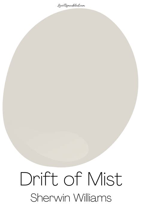 Drift of Mist Paint Color Explained - Love Remodeled