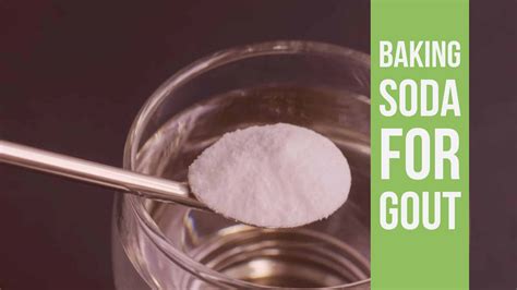 How to Treat Gout using Baking Soda