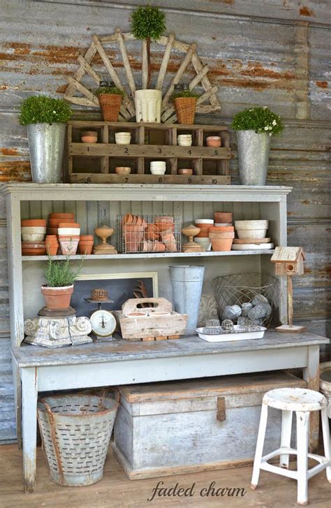 Shed Update: Pinterest Potting Shed Decor