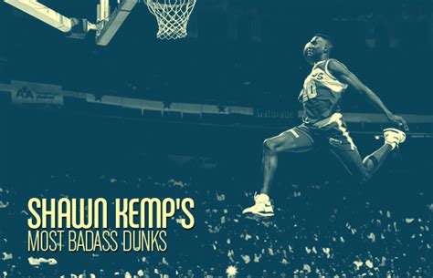 Shawn Kemp's Most Badass Dunks (Video) | Complex