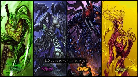 Darksiders The 4 Horsemen by ShabaazKhan on deviantART | Horseman ...